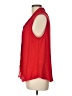 DKNY Red Sleeveless Blouse Size L - photo 5