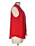 DKNY Red Sleeveless Blouse Size L - photo 4