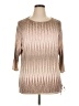 Ruby Rd. Tan 3/4 Sleeve T-Shirt Size 1X - photo 1
