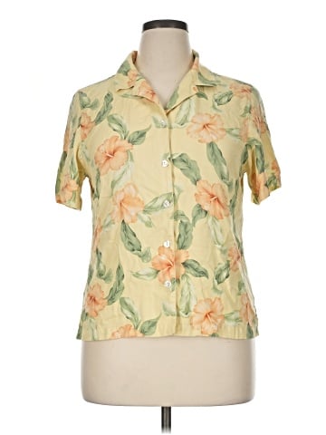 Tommy Bahama Short Sleeve Silk Top (view 1)