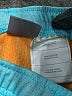 Puma 100% Polyester Color Block Teal Blue Athletic Shorts Size 4 - photo 4