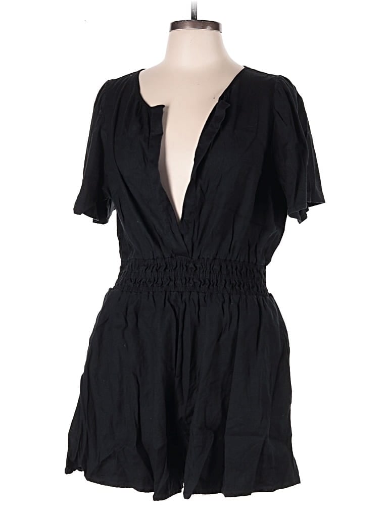 Pre-owned By Anthropologie Romper In Black
