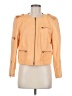 Alice + Olivia 100% Leather Orange Leather Jacket Size M (estimated) - photo 1