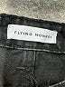 Flying Monkey 100% Cotton Black Jeans Size 26 waist - photo 7