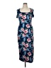 Bebe Tropical Blue Casual Dress Size XL - photo 1