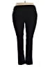 Worthington Solid Black Active Pants Size 18 - photo 2