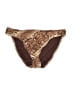 Mossimo Animal Print Brown Swimsuit Bottoms Size L - photo 1