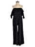 Missguided Polka Dots Black Jumpsuit Size 4 - photo 1