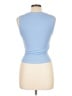 LA Made Blue Sleeveless Top Size L - photo 2