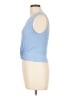 LA Made Blue Sleeveless Top Size L - photo 5