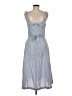 JOA Stripes Blue Casual Dress Size M - photo 2
