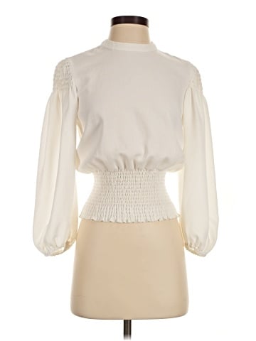 A.L.C. 3/4 Sleeve Blouse (view 1)