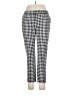 Elle Checkered-gingham Black Casual Pants Size 12 - photo 1