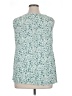 BLOOMCHIC 100% Polyester Teal Sleeveless Blouse Size 14 - 16 - photo 2
