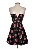 Forever 21 100% Polyester Floral Black Cocktail Dress Size S - photo 2