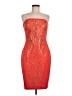 Cache Orange Cocktail Dress Size 8 - photo 1