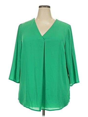 Talbots 3/4 Sleeve Blouse (view 1)