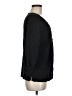 One World 100% Cotton Black Long Sleeve Blouse Size M - photo 4