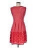 Max Studio Stripes Red Casual Dress Size M - photo 2