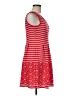 Max Studio Stripes Red Casual Dress Size M - photo 4
