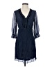 Dex 100% Polyester Blue Casual Dress Size S - photo 1