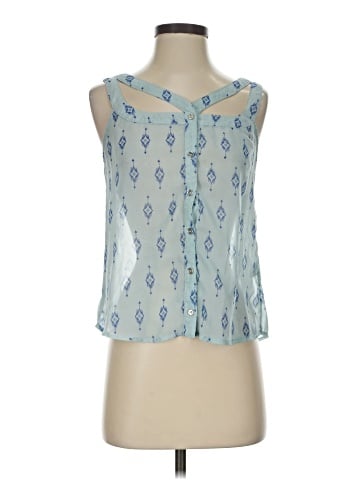 Charlotte Russe Sleeveless Blouse (view 1)