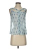 Charlotte Russe 100% Polyester Blue Sleeveless Blouse Size S - photo 1