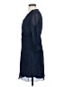 Dex 100% Polyester Blue Casual Dress Size S - photo 5