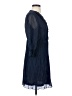 Dex 100% Polyester Blue Casual Dress Size S - photo 4