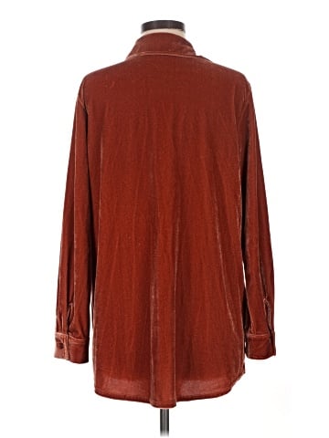Soft Surroundings Long Sleeve Button-Down Shirt (view 2)