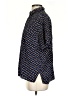 Esprit Polka Dots Blue Short Sleeve Blouse Size S - photo 5