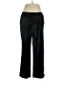 Midnight Velvet Paisley Black Casual Pants Size XL - photo 1