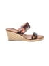Andre Assous Stripes Brown Wedges Size EU 41 - photo 1