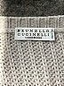 Brunello Cucinelli 100% Cashmere Stars Gray pullover sweater Size L - photo 4