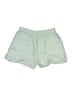 Reformation 100% Linen Stripes Green Shorts Size S - photo 1