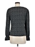 Black Label by Evan Picone Gray Long Sleeve Top Size M - photo 2