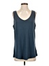 H By Halston Blue Tank Top Size M - photo 1