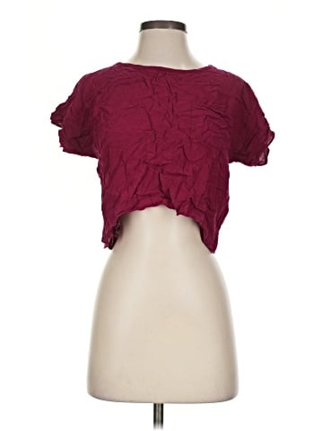 Painted Threads Short Sleeve Top (view 1)