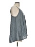 Mustard Seed Gray Sleeveless Blouse Size L - photo 4