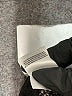 Anne Klein Stripes Black Poncho Size M - photo 8