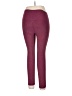 Yitty Solid Burgundy Active Pants Size 1X - photo 2