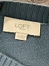 Ann Taylor LOFT Outlet 100% Cotton Teal Pullover Sweater Size XS - photo 7