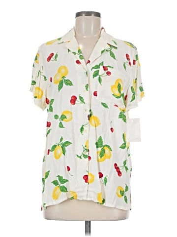 Jones New York Sport Short Sleeve Blouse (view 1)