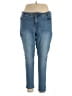 Angels Solid Blue Jeans Size 20 - photo 1