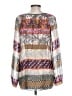 Hale Bob Silver Long Sleeve Blouse Size L - photo 2