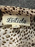 Listicle 100% Polyester Animal Print Brown Long Sleeve Blouse Size S - photo 7