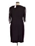 Connected Apparel Burgundy Cocktail Dress Size 16 - photo 2