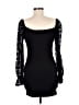 Haute Monde Black Long Sleeve Top Size M - photo 2