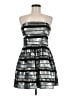 NBD 100% Polyester Metallic Silver Cocktail Dress Size M - photo 1
