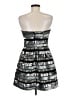 NBD 100% Polyester Metallic Silver Cocktail Dress Size M - photo 2